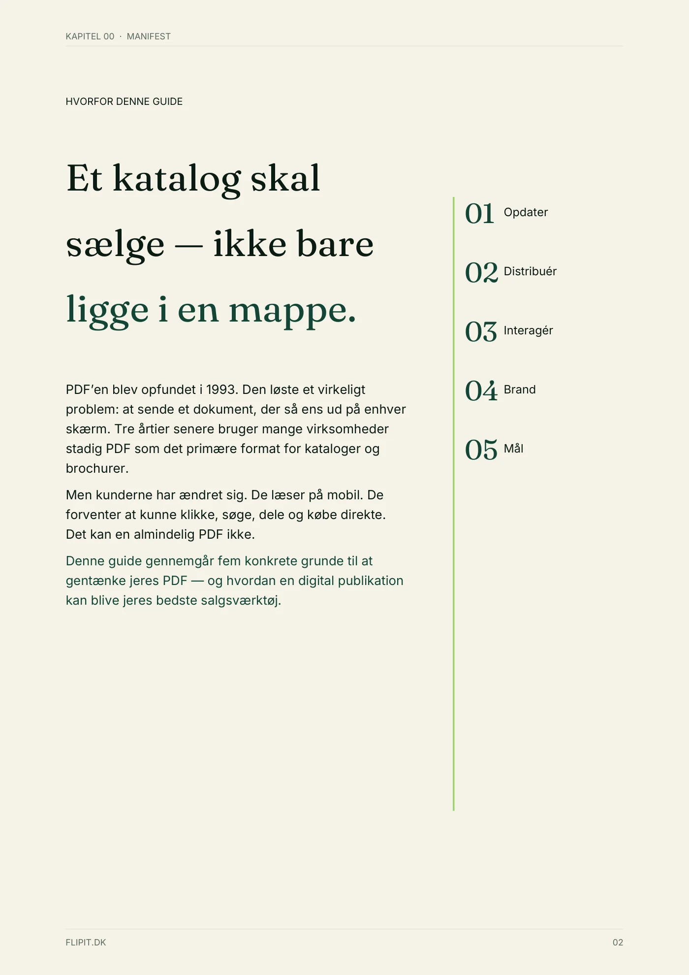 Side 2 af Fed burgerkatalog