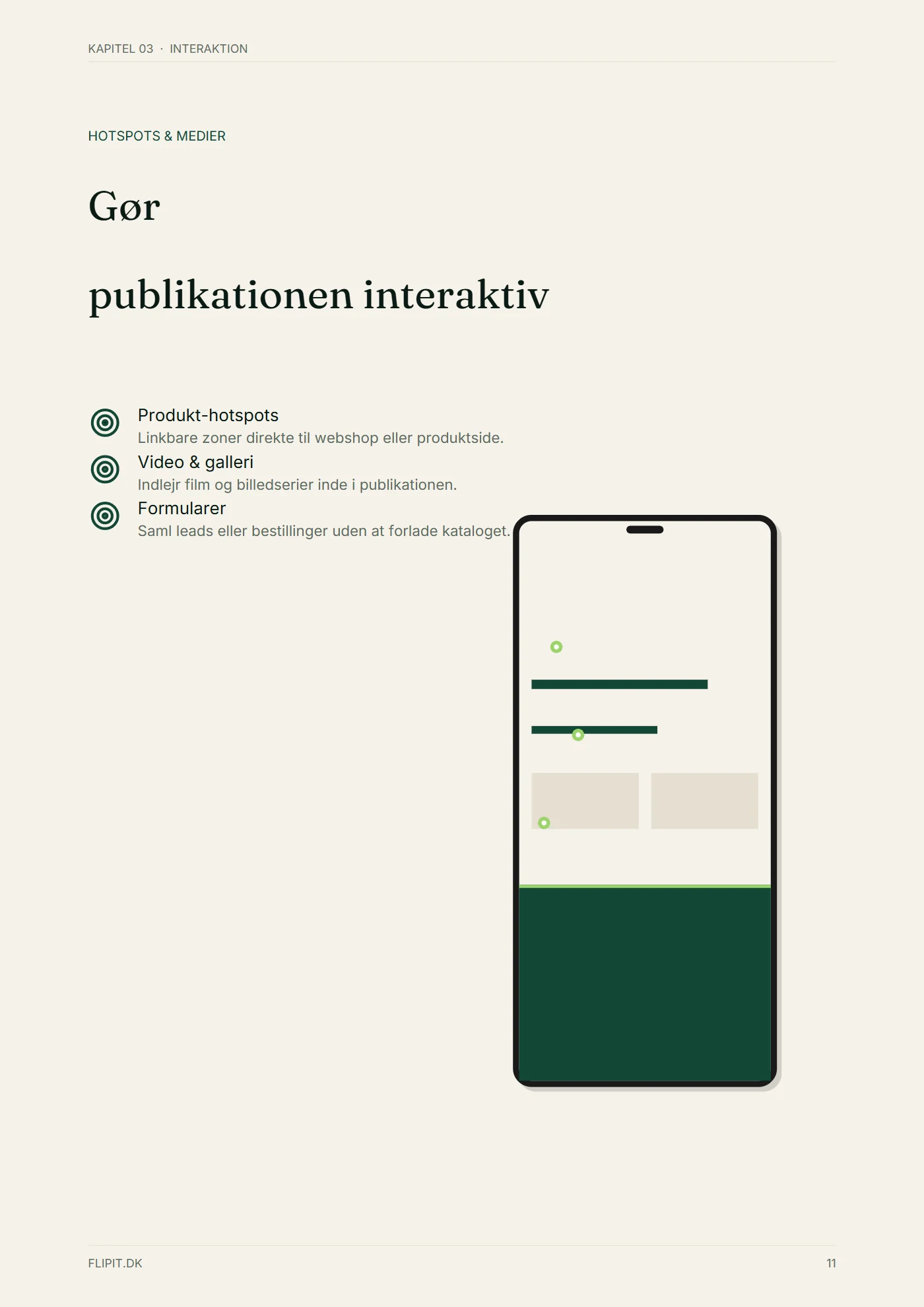 Side 11 af Introduktions brochure