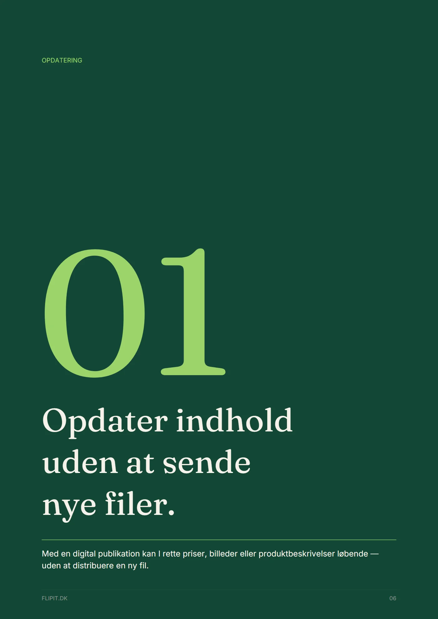 Side 6 af Introduktions brochure