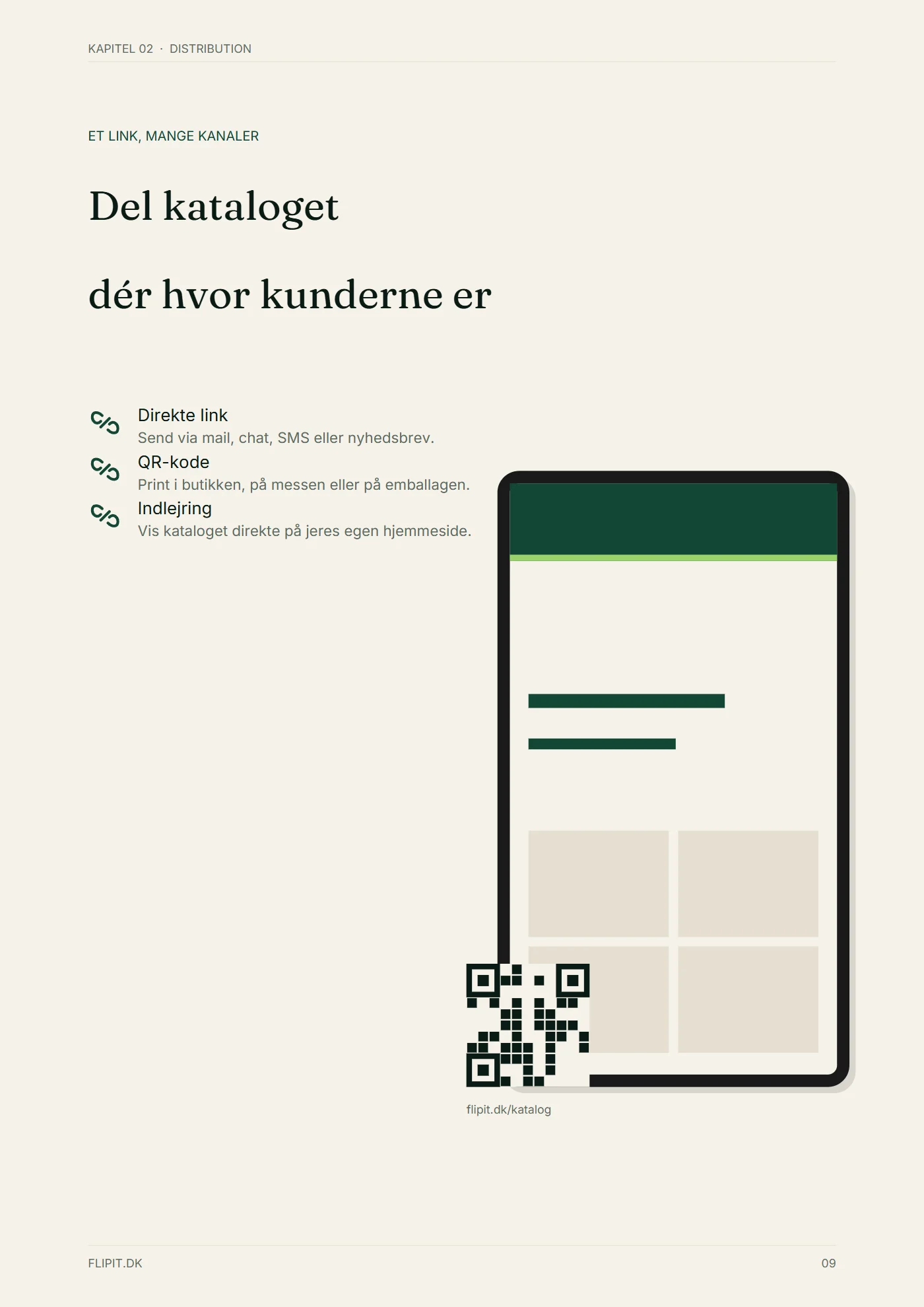 Side 9 af Introduktions brochure