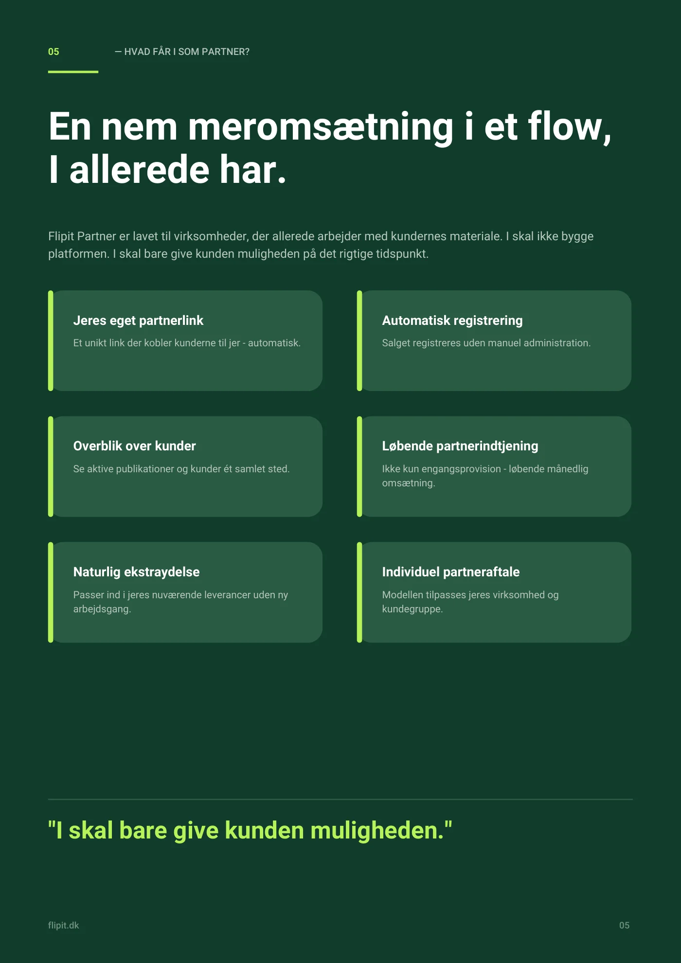 Side 5 af GPT partnerbrochure
