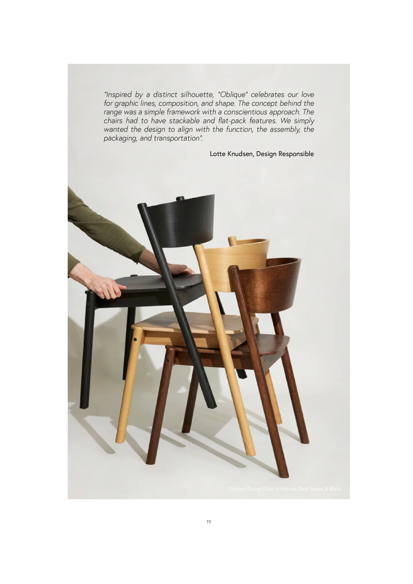 Side 19 af Hübsch - Always a Twist lookbook