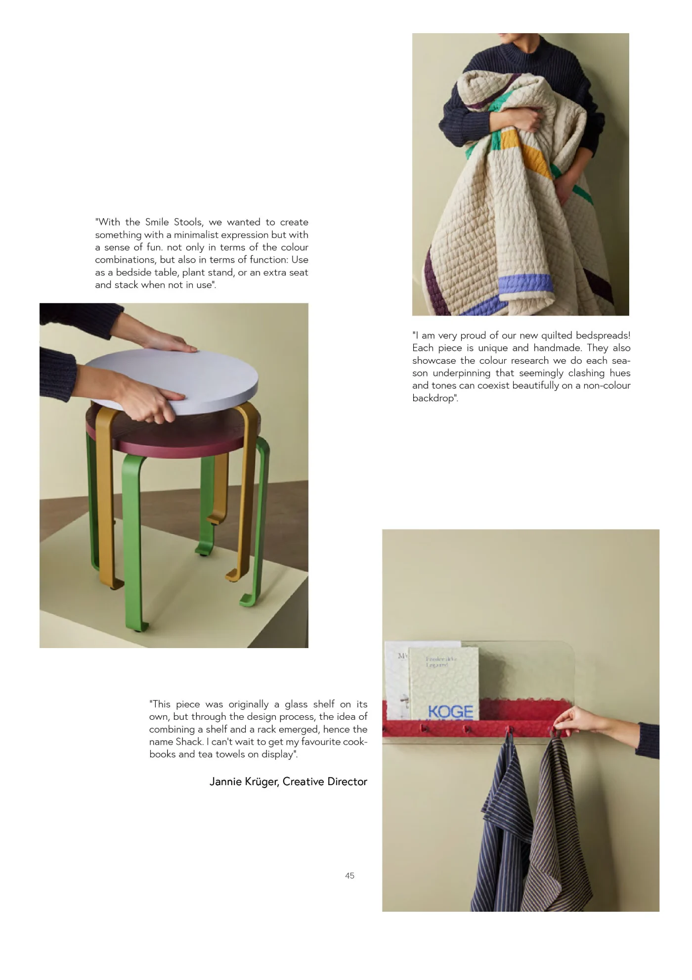 Side 45 af Hübsch - Always a Twist lookbook