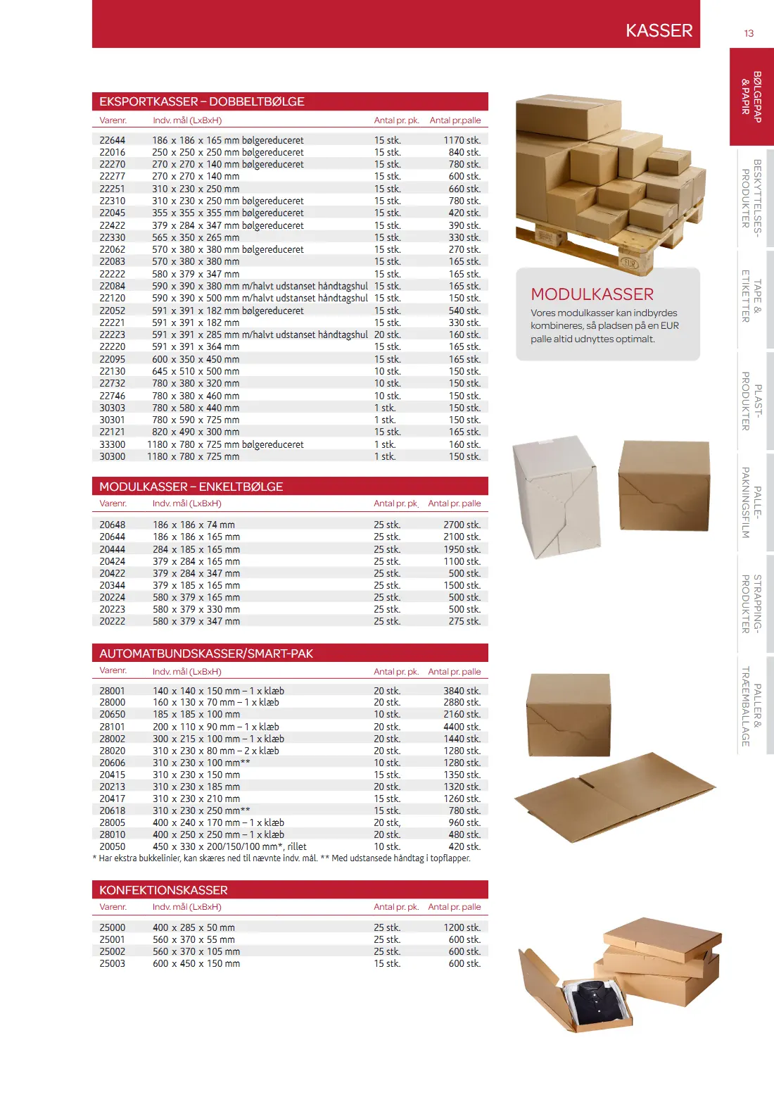 Side 13 af MC Emballage Produktkatalog 2025 Emballage og Maskiner