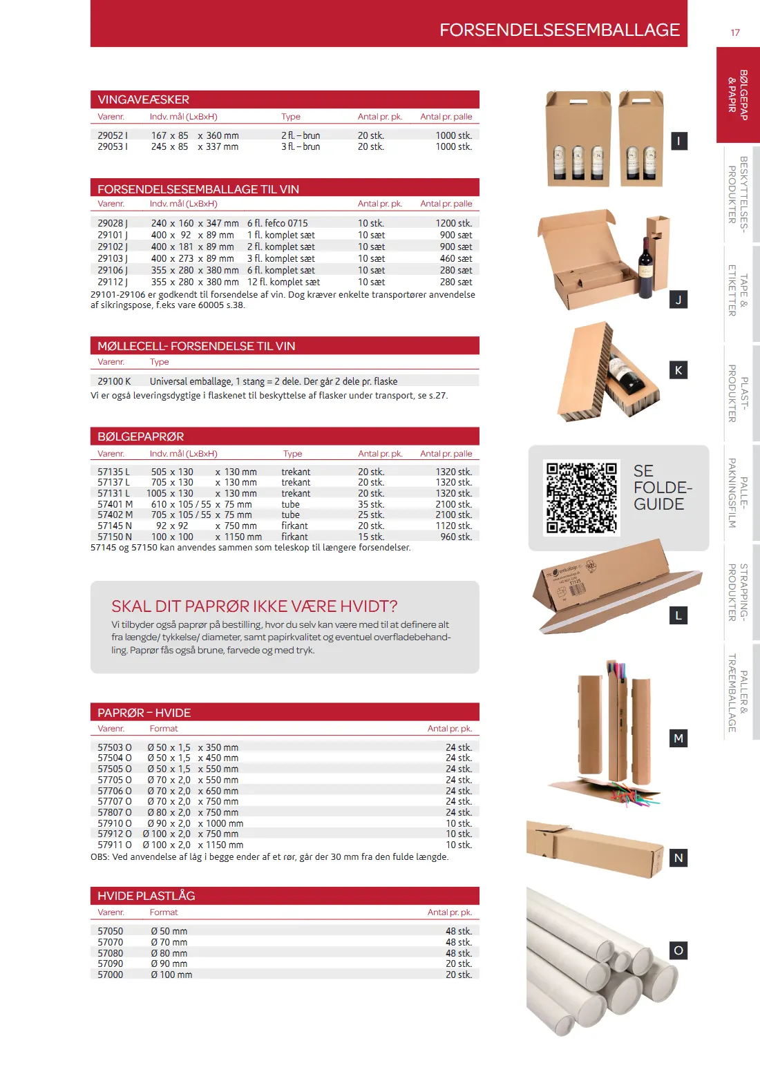 Side 17 af MC Emballage Produktkatalog 2025 Emballage og Maskiner