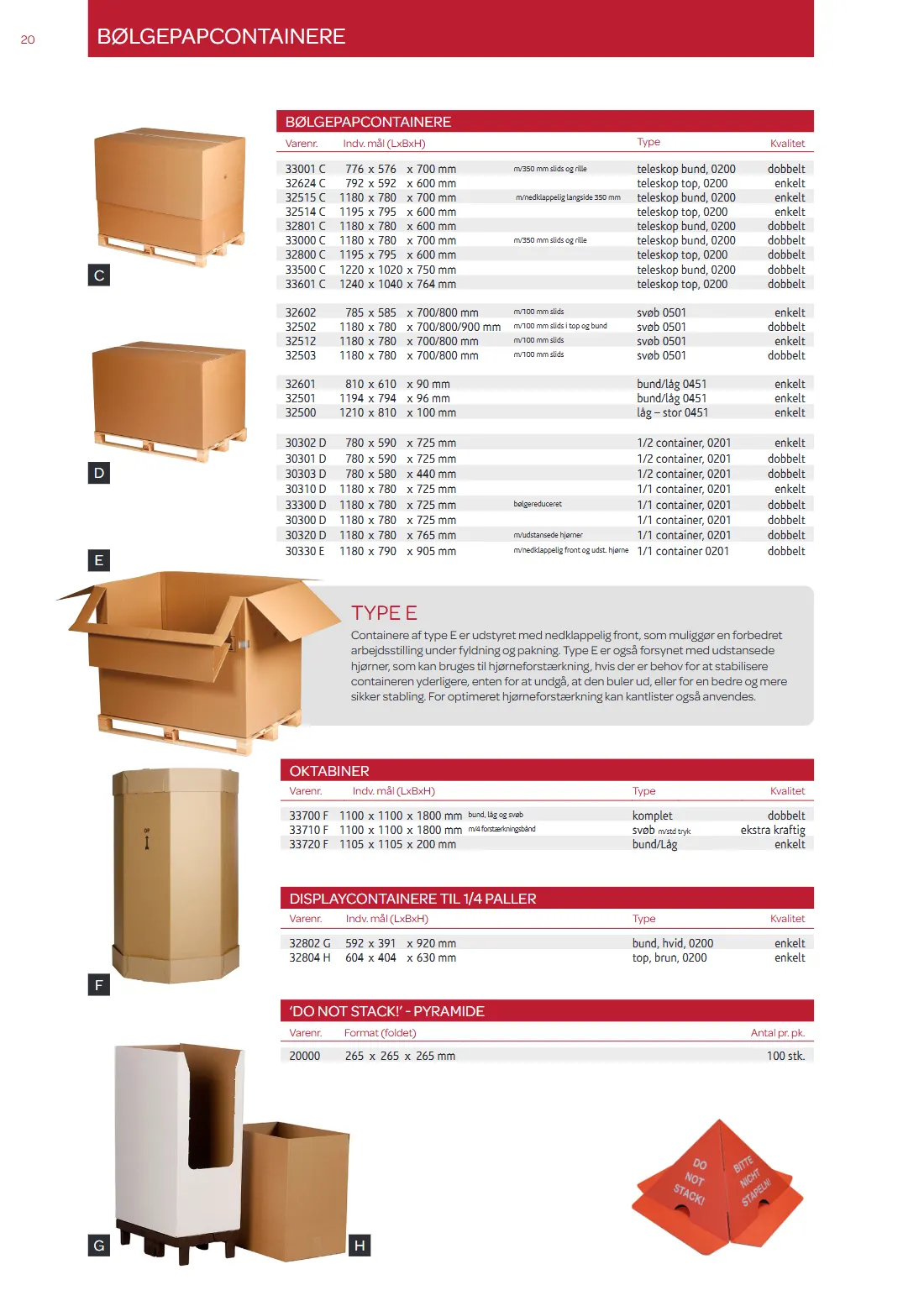 Side 20 af MC Emballage Produktkatalog 2025 Emballage og Maskiner