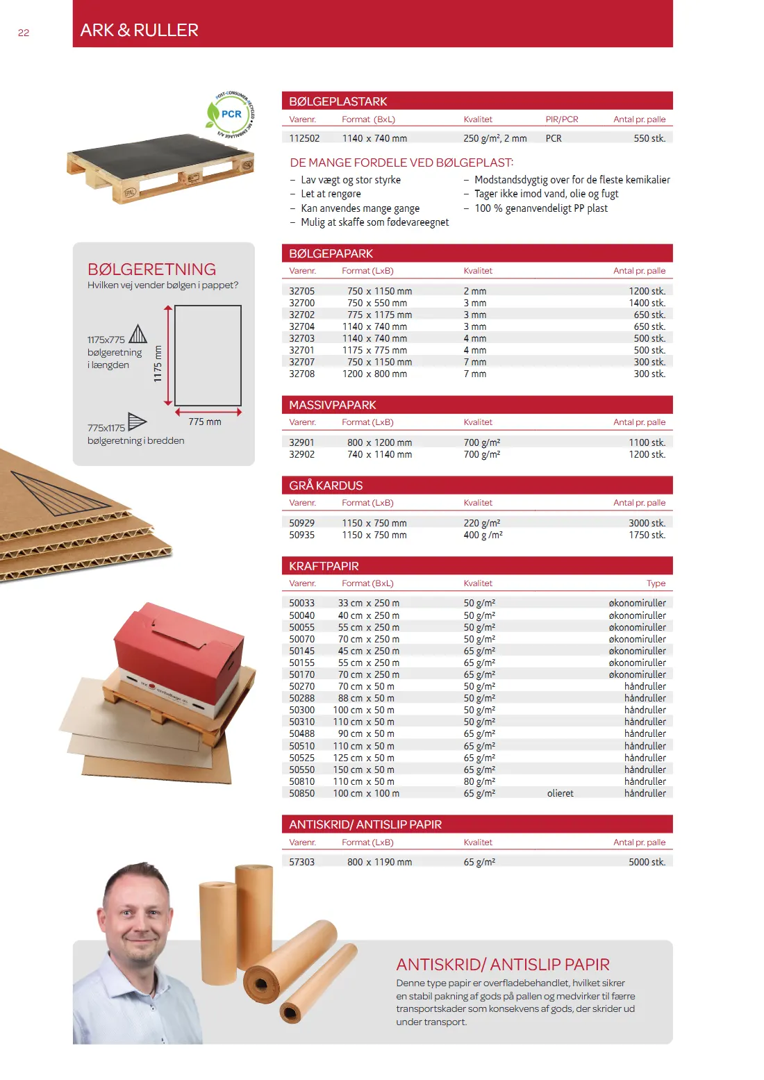Side 22 af MC Emballage Produktkatalog 2025 Emballage og Maskiner