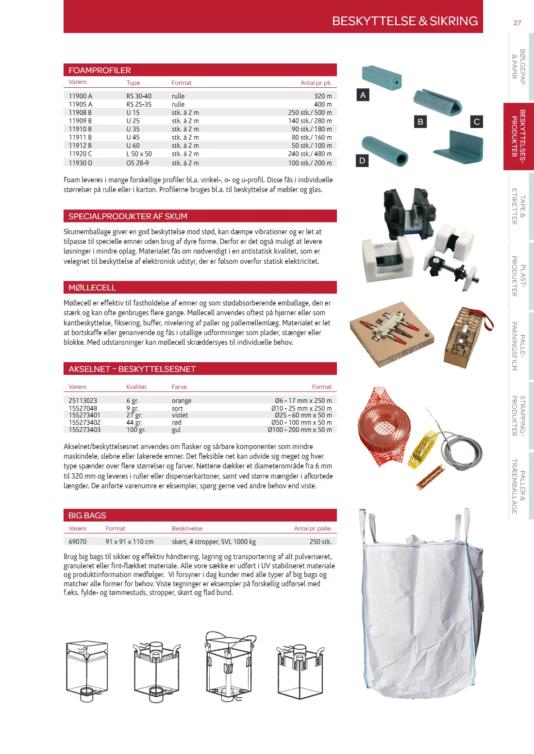 Side 27 af MC Emballage Produktkatalog 2025 Emballage og Maskiner