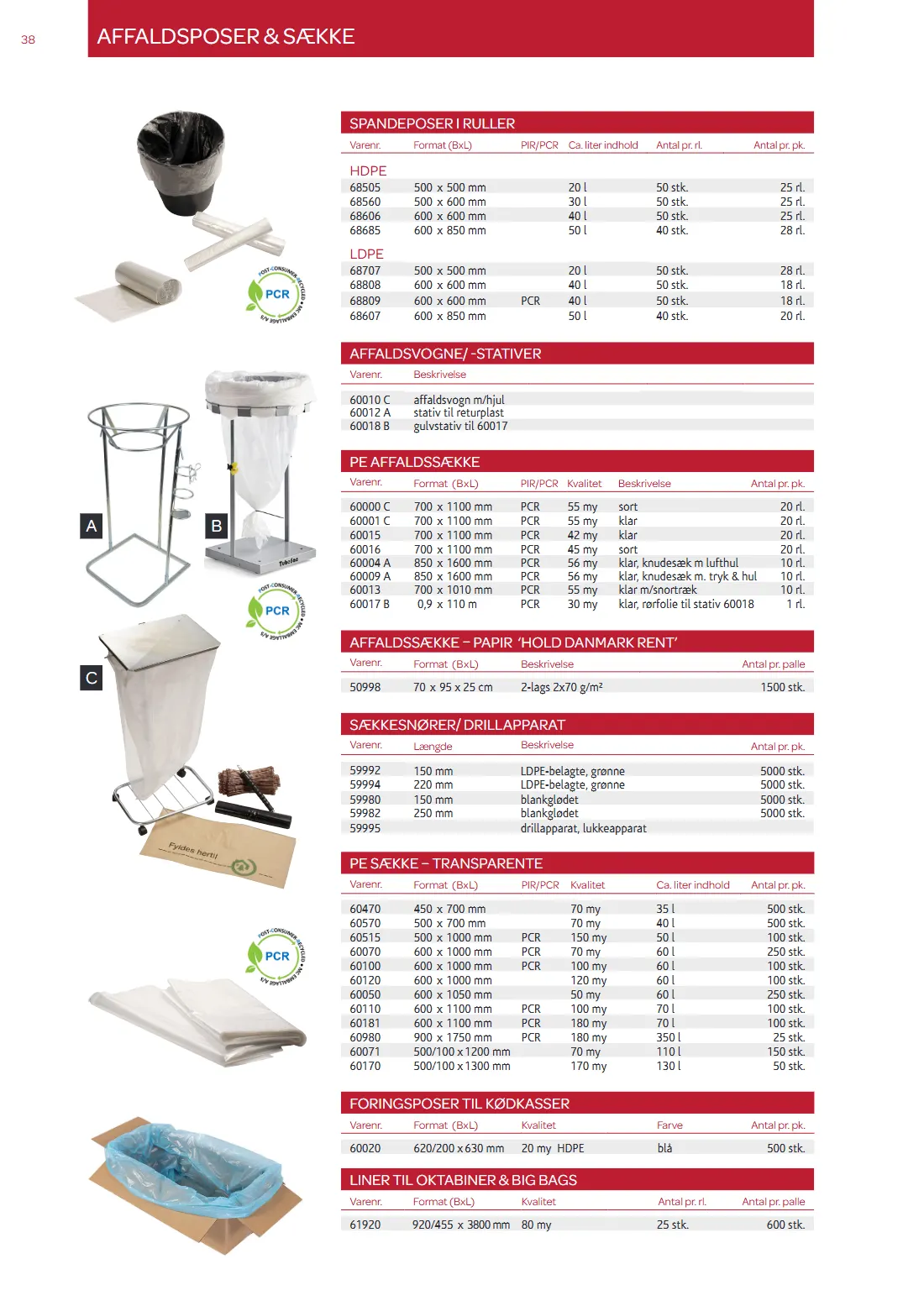 Side 38 af MC Emballage Produktkatalog 2025 Emballage og Maskiner