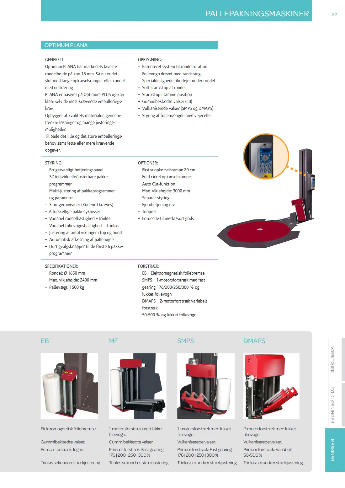 Side 67 af MC Emballage Produktkatalog 2025 Emballage og Maskiner