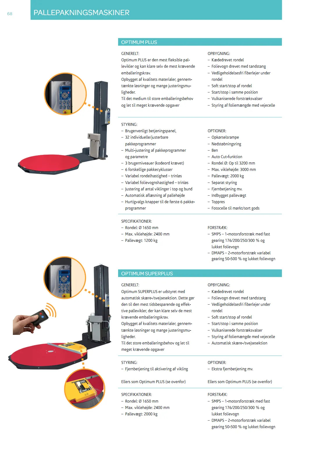 Side 68 af MC Emballage Produktkatalog 2025 Emballage og Maskiner