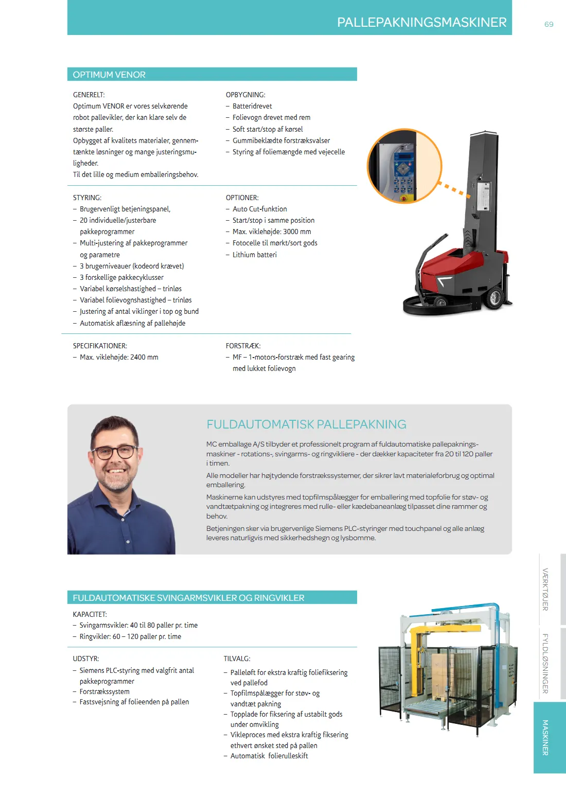 Side 69 af MC Emballage Produktkatalog 2025 Emballage og Maskiner