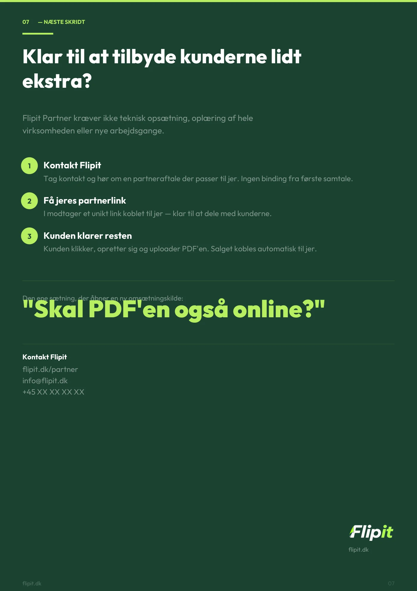 Side 7 af Test partner brochure